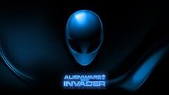 alienware digital art skull