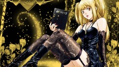 amane misa anime girls stockings Anime painted nails goths