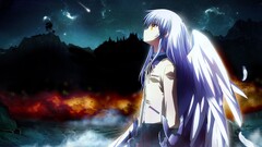angel beats tachibana kanade anime girls Anime Stars sky