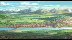 animation artwork fantasy art Howl's Moving Castle studio ghibli