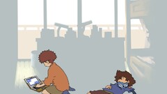 Anime anime boys computer