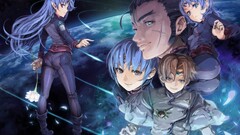 Anime anime girls anime boys Space planet pointy ears long hair