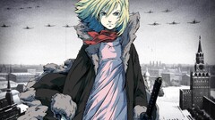 Anime anime girls blue eyes blonde