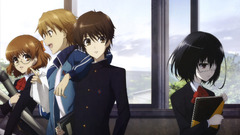 Anime anime girls dark hair