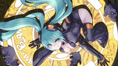 Anime anime girls hatsune miku vocaloid twintails
