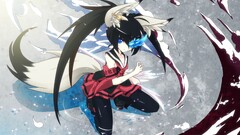 Anime anime girls inumimi tail animal ears black rock shooter