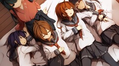 Anime anime girls kantai collection Akatsuki (KanColle)