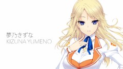 Anime anime girls Kizuna Yumeno Culture Japan blonde long hair
