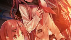 Anime anime girls original characters school uniform