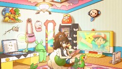 Anime anime girls Pokémon Ash Ketchum Pikachu