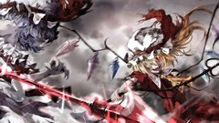 Anime anime girls touhou flandre scarlet remilia scarlet