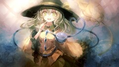 Anime anime girls touhou komeiji koishi
