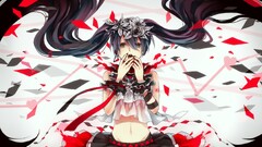 Anime anime girls vocaloid hatsune miku twintails