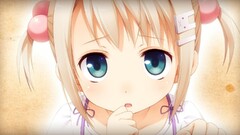 Anime blonde blue eyes Imouto no Katachi Kodamasawa Izumi