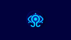 Anime blue background blue