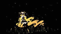 Anime colorful touhou kirisame marisa anime girls