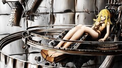 anime girls Air Gear Sumeragi Kururu blonde Anime