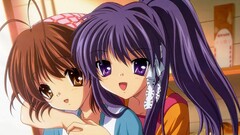 anime girls Anime Clannad furukawa nagisa fujibayashi kyou Women