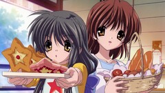 anime girls Anime Clannad Ibuki Fuko furukawa nagisa