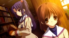 anime girls Anime Clannad ichinose kotomi furukawa nagisa