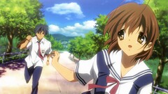 anime girls Anime Clannad okazaki tomoya furukawa nagisa