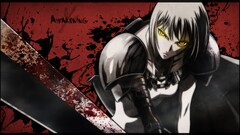 anime girls Anime Claymore (anime) blood Clare