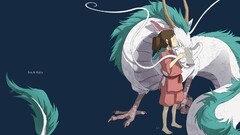 anime girls Anime dragon fantasy art artwork Simple Background