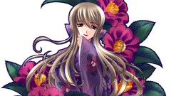 anime girls Anime Flowers