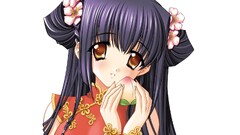 anime girls Anime Flowers