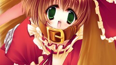 anime girls Anime green eyes