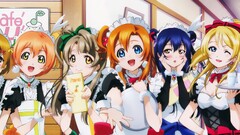 anime girls Anime Love Live! Ayase Eri Hoshizora Rin Sonoda Umi