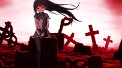 anime girls Anime mahou shoujo madoka magica akemi homura