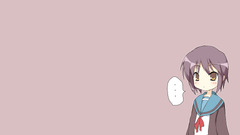 anime girls Anime nagato yuki the melancholy of haruhi suzumiya