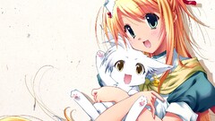 anime girls Anime open mouth cats