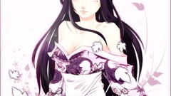 anime girls Anime purple hair long hair fantasy girl