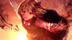 anime girls Anime red eyes