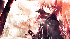 anime girls Anime shakugan no shana redhead shana red eyes