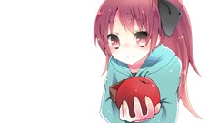 anime girls apples Anime mahou shoujo madoka magica