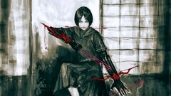 anime girls barefoot original characters Anime