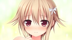 anime girls blonde red eyes Anime