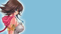 anime girls boobs Final Fantasy Yuna Anime big boobs