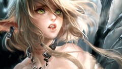 anime girls digital art Anime fantasy girl