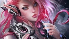 anime girls digital art fantasy art fantasy girl sakimichan