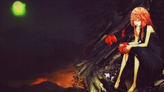 anime girls guilty crown yuzuriha inori Anime fantasy art sky