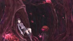anime girls Halloween Anime original characters