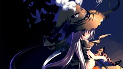 anime girls Halloween Anime