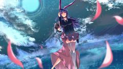 anime girls inaba tewi reisen udongein inaba touhou Anime