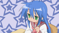 anime girls lucky star izumi konata Anime blue hair Pencils