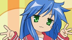 anime girls lucky star izumi konata Anime