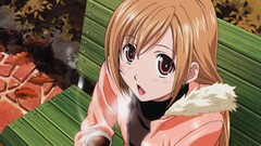 anime girls minami-ke bench Anime